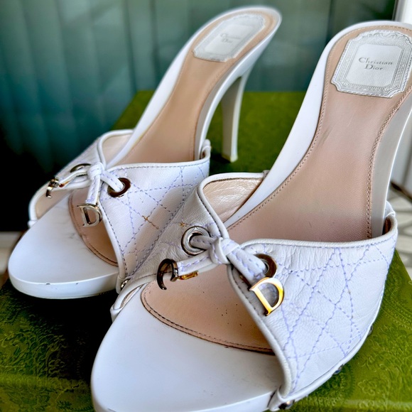 Authentic Christian Dior y2k heels - Picture 1 of 7